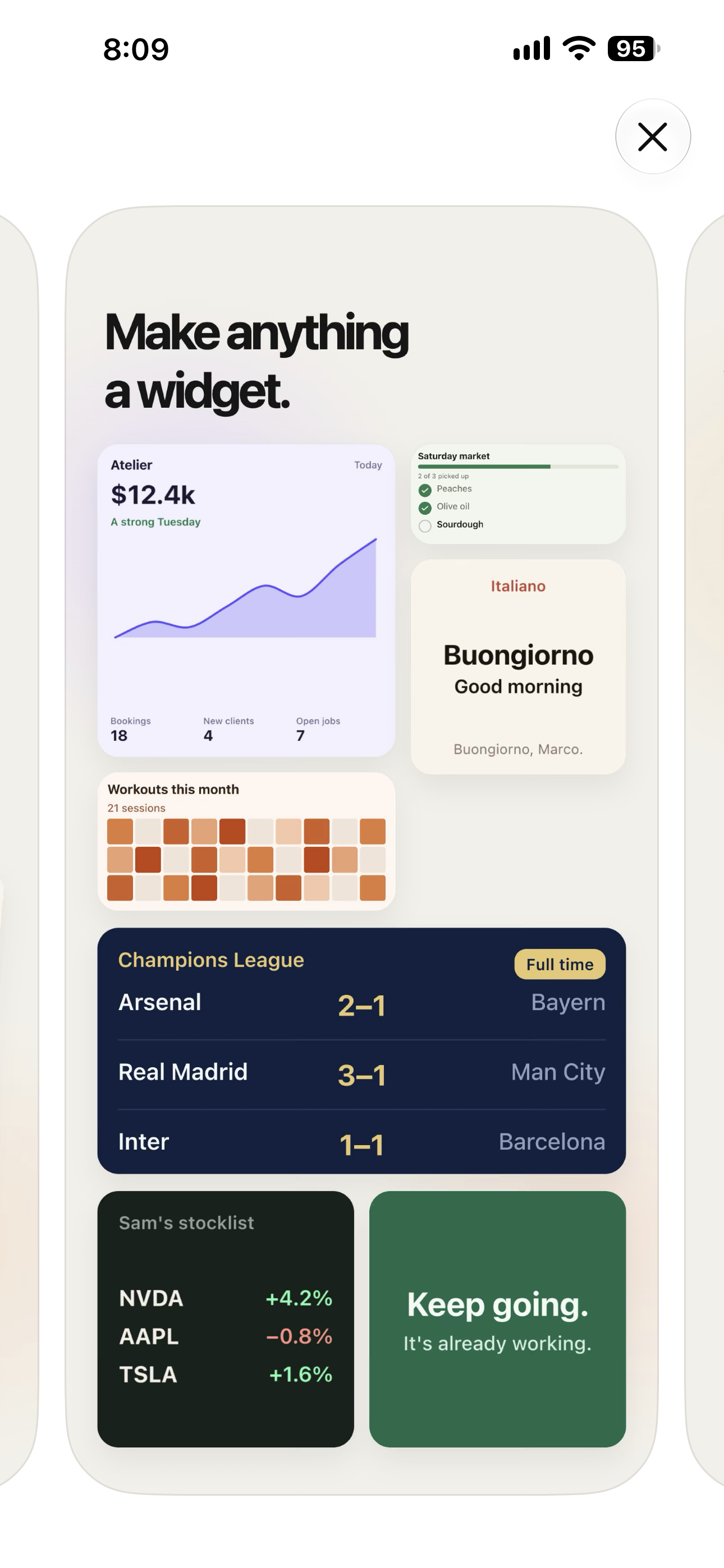 Glance screenshot 3