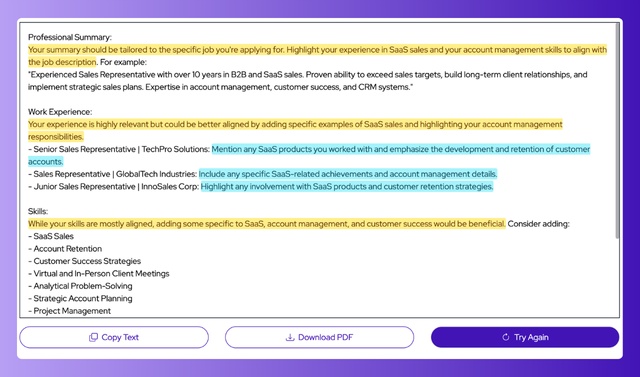 JobsAICopilot screenshot 4