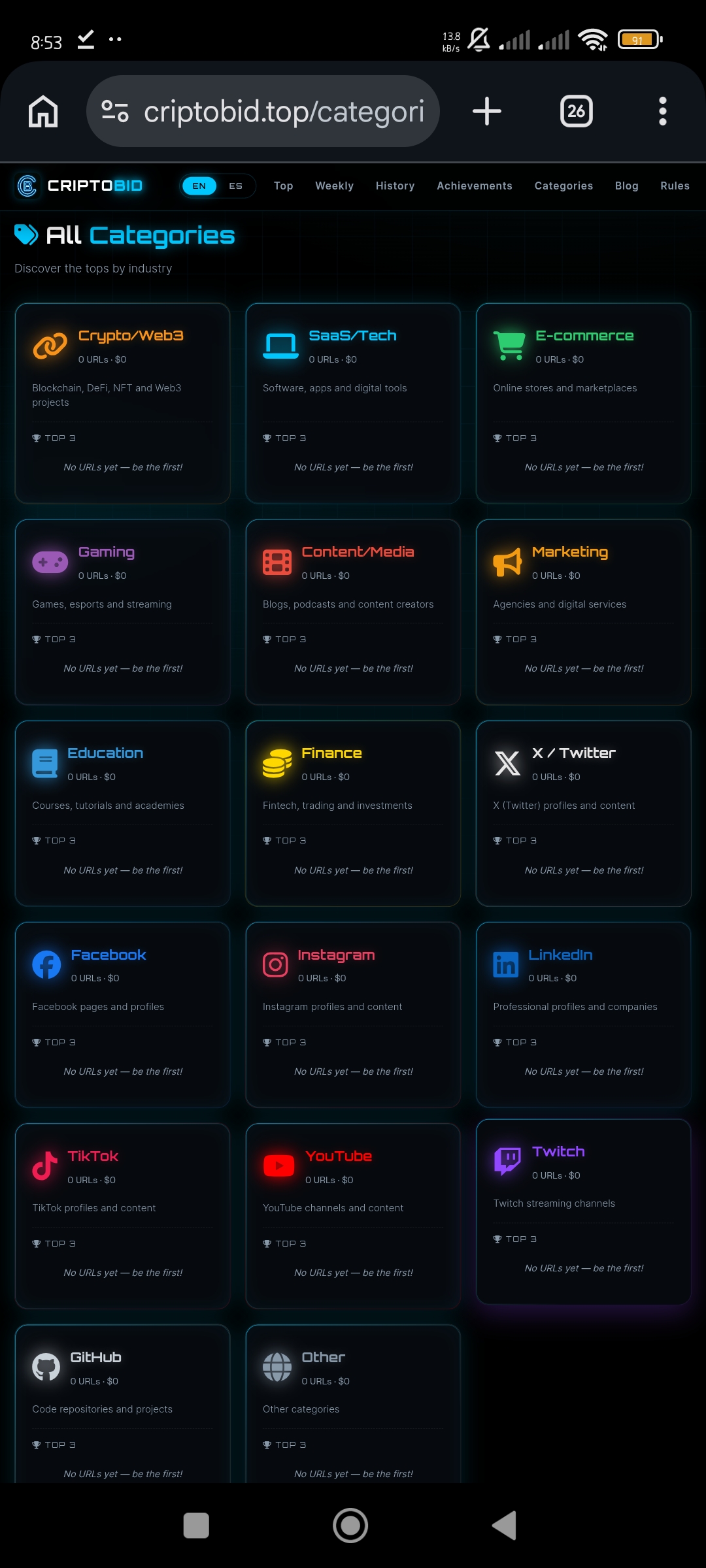 CriptoBid screenshot 3
