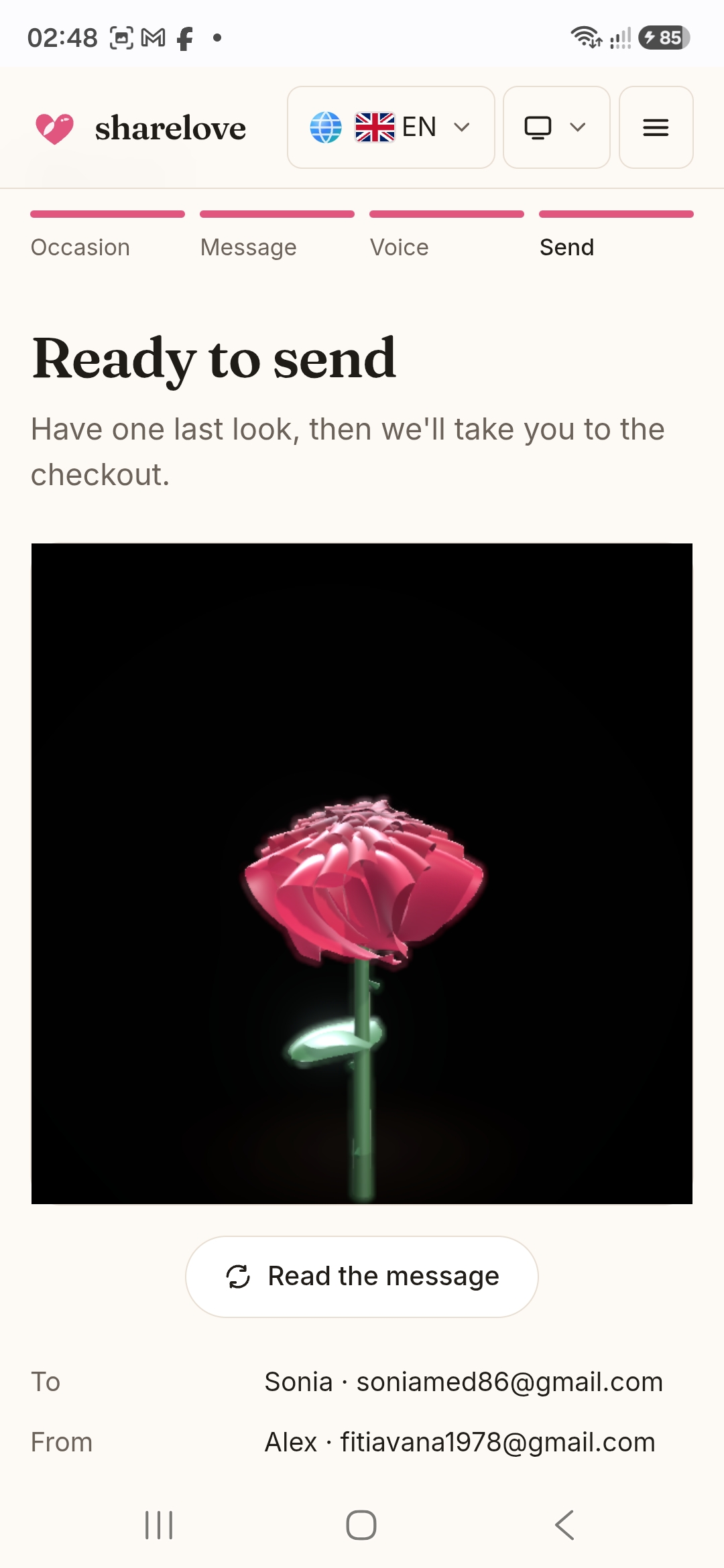 Sharelove.io screenshot 7