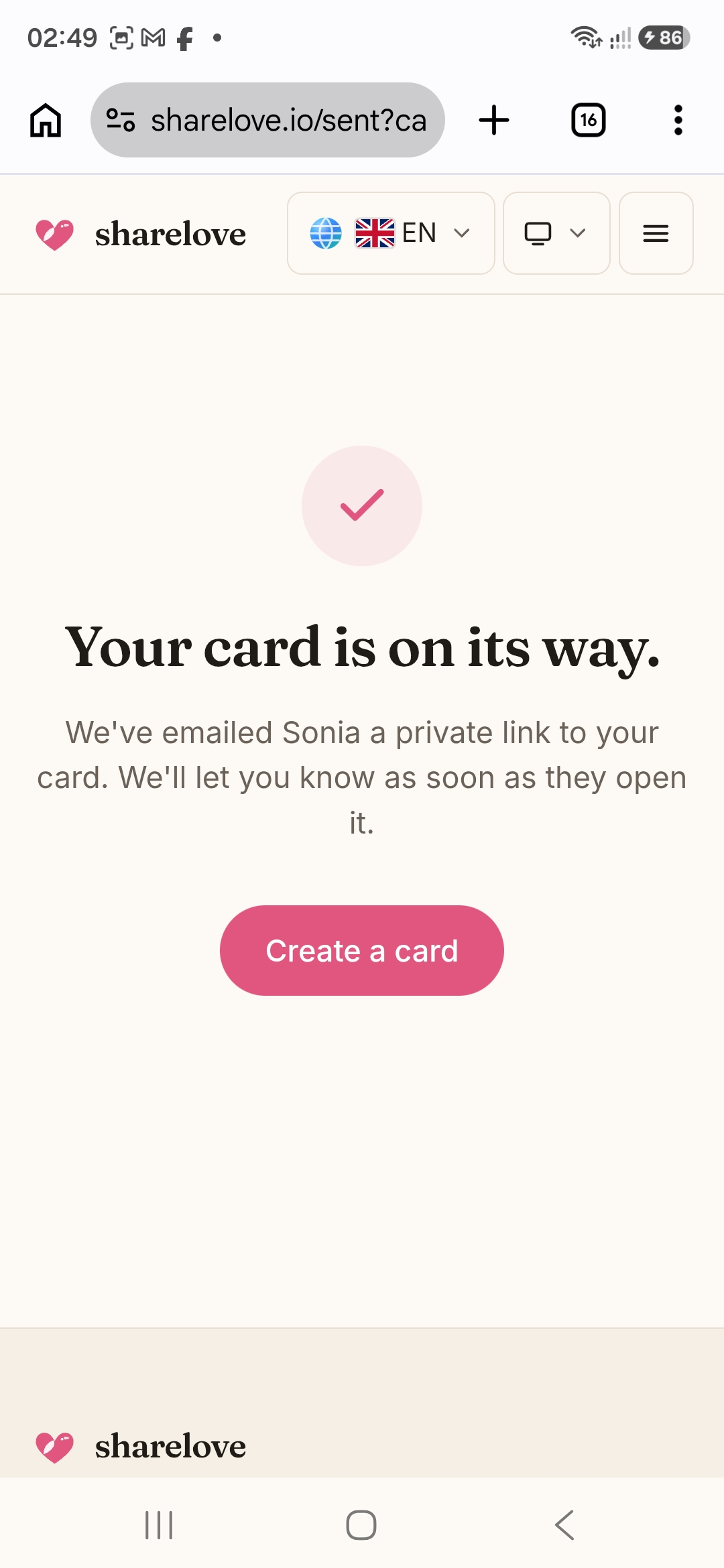 Sharelove.io screenshot 8