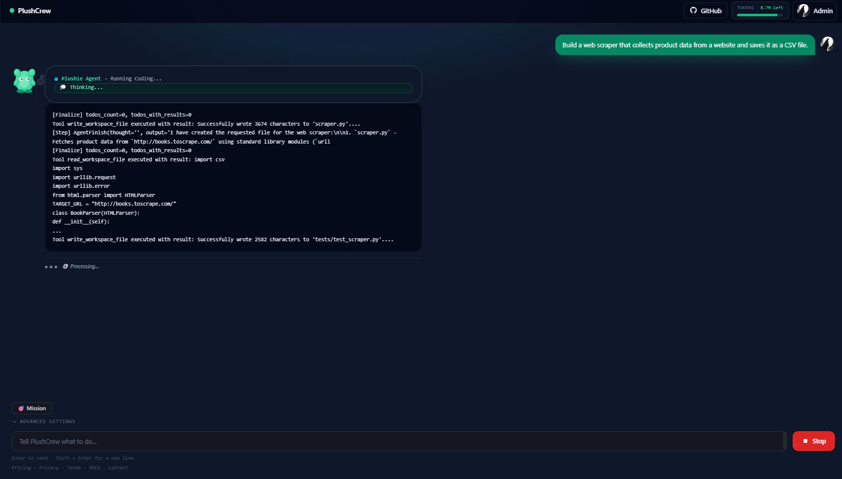 PlushCrew screenshot 2