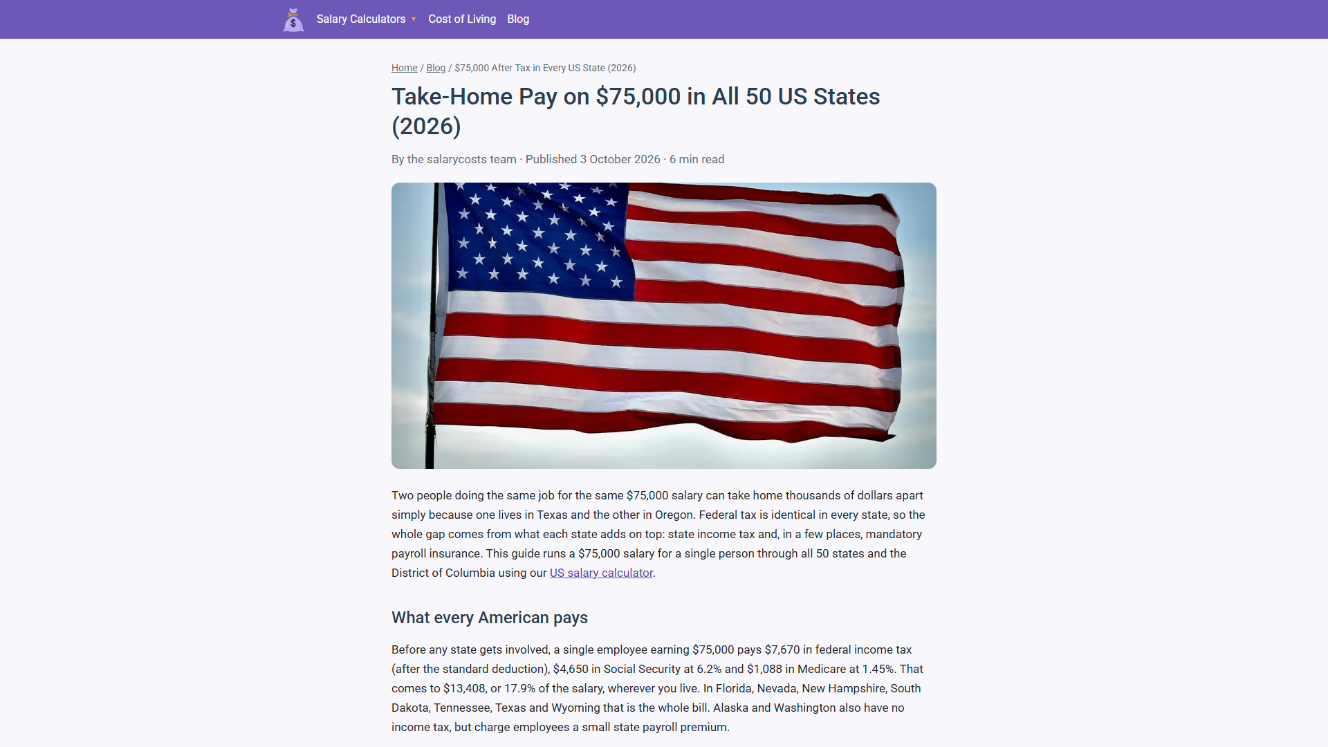 salarycosts screenshot 3