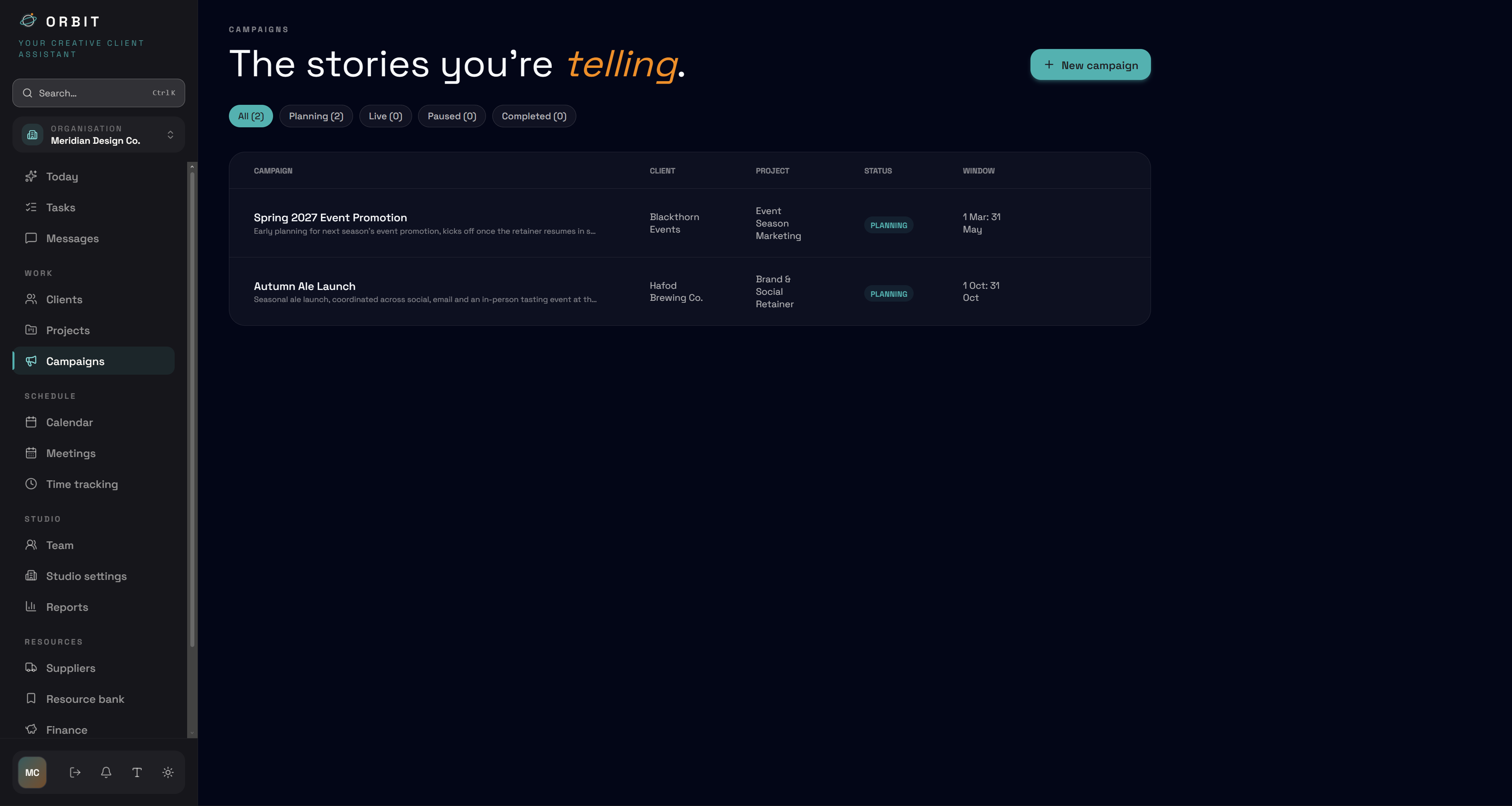 Orbit Studios screenshot 3