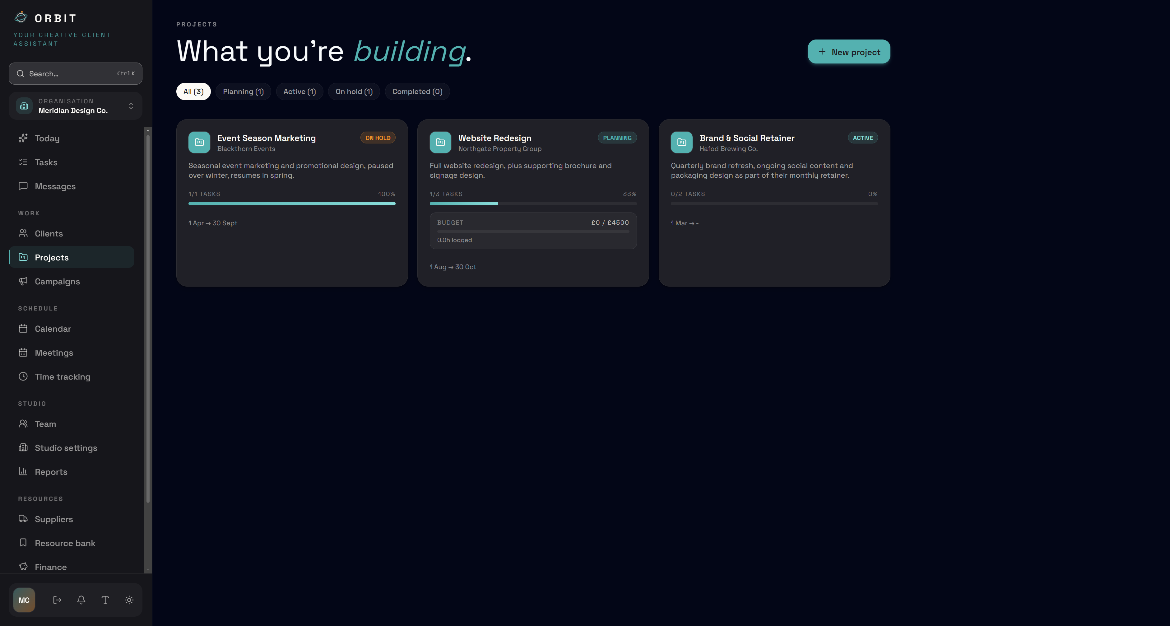 Orbit Studios screenshot 5