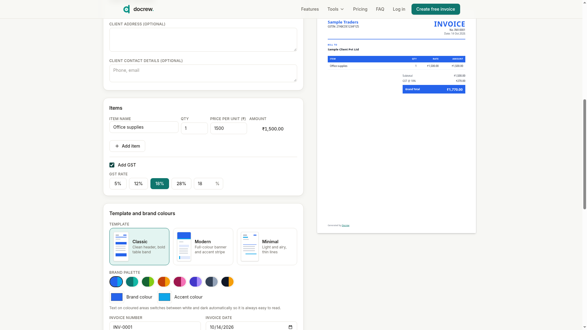 Docrew screenshot 2