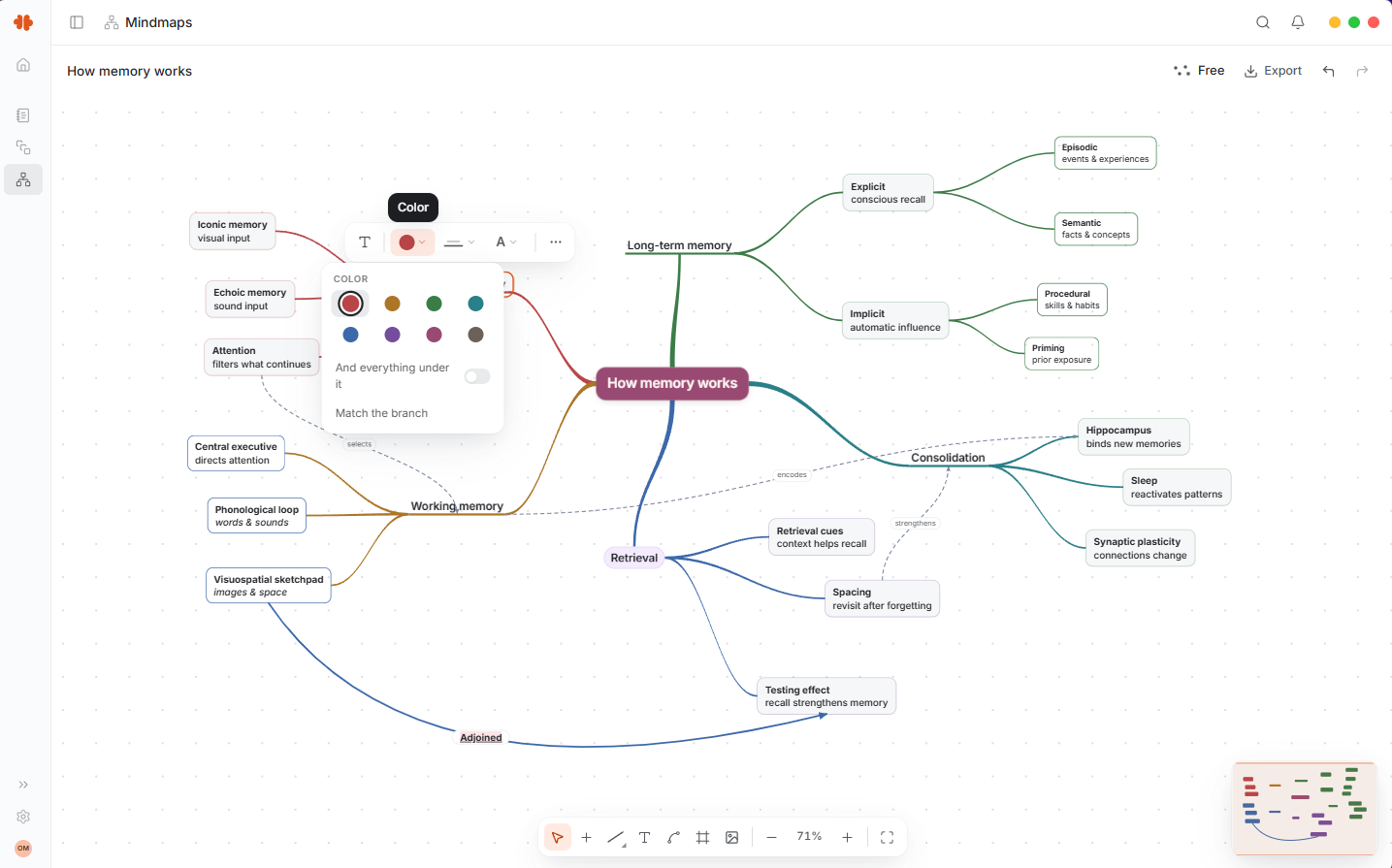 Mnemo screenshot 3