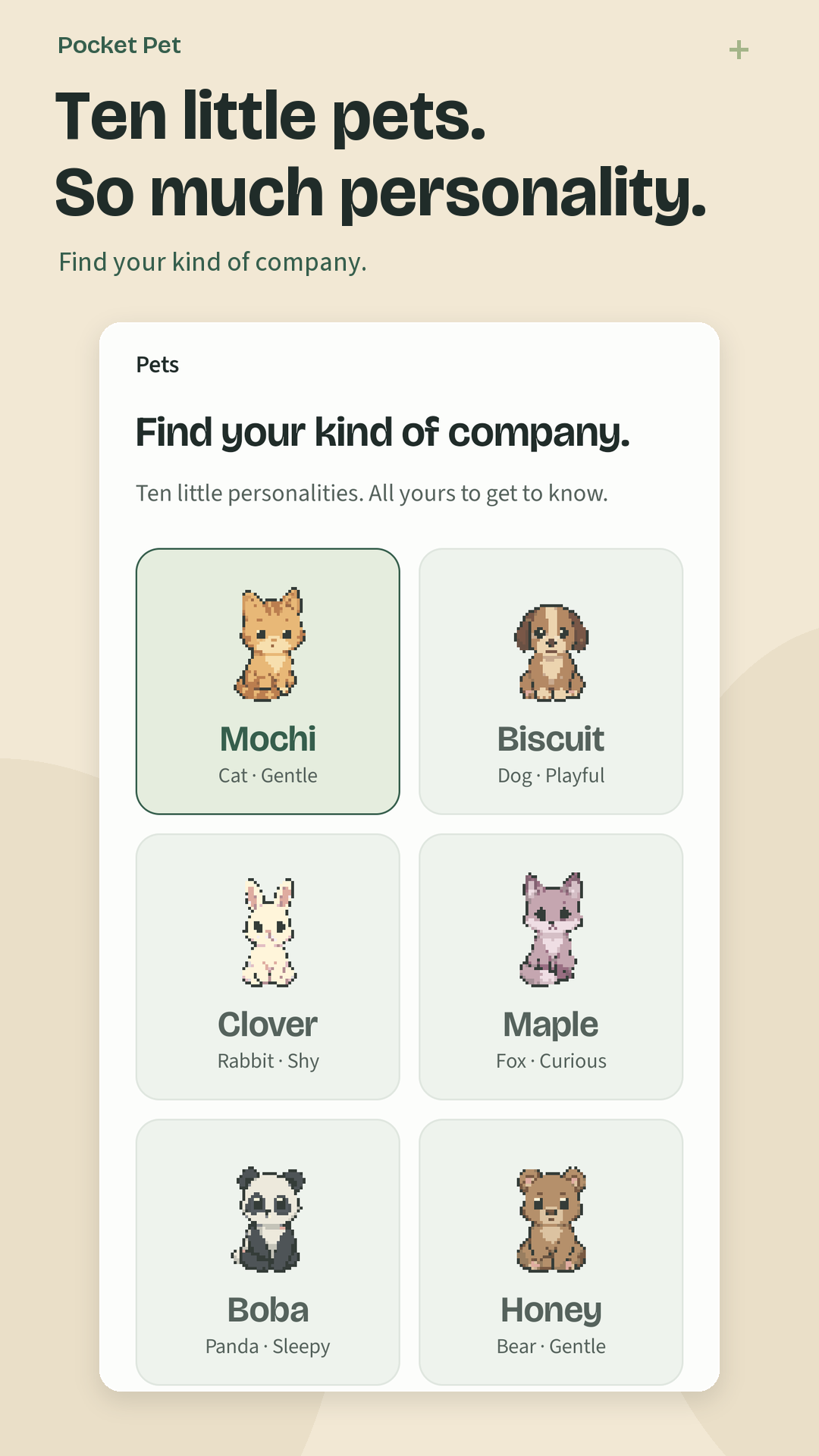 Pocket Pet - Mochi screenshot 2