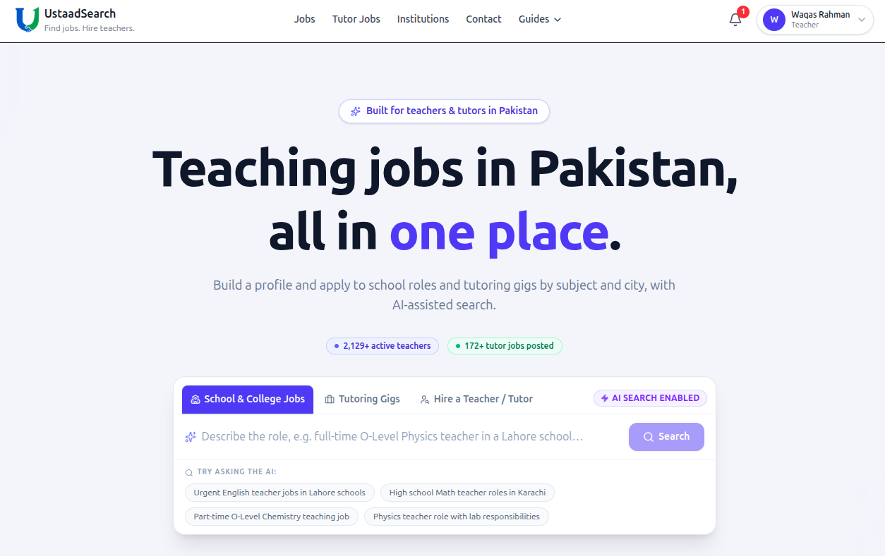 Ustaad Search screenshot 1