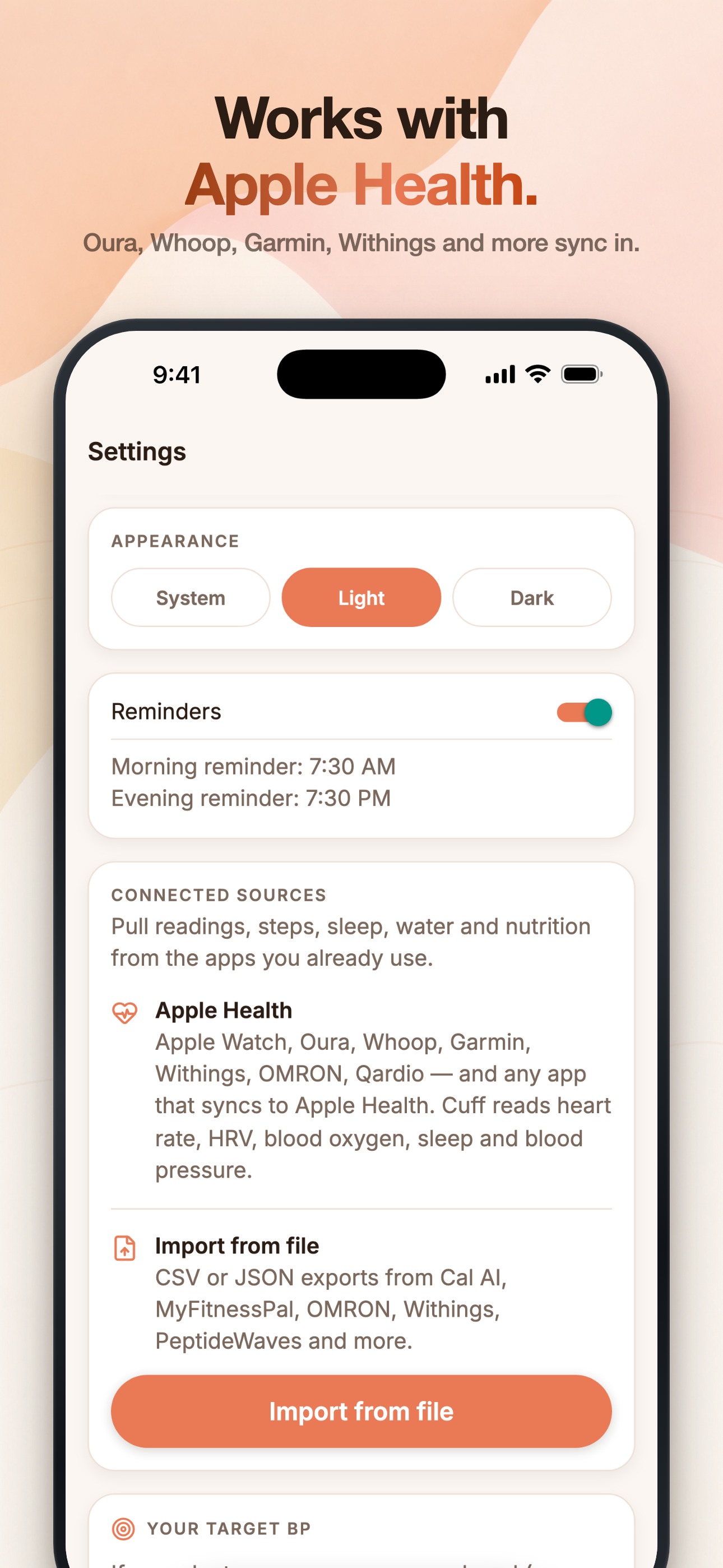 Cuff: Blood Pressure Tracker screenshot 6