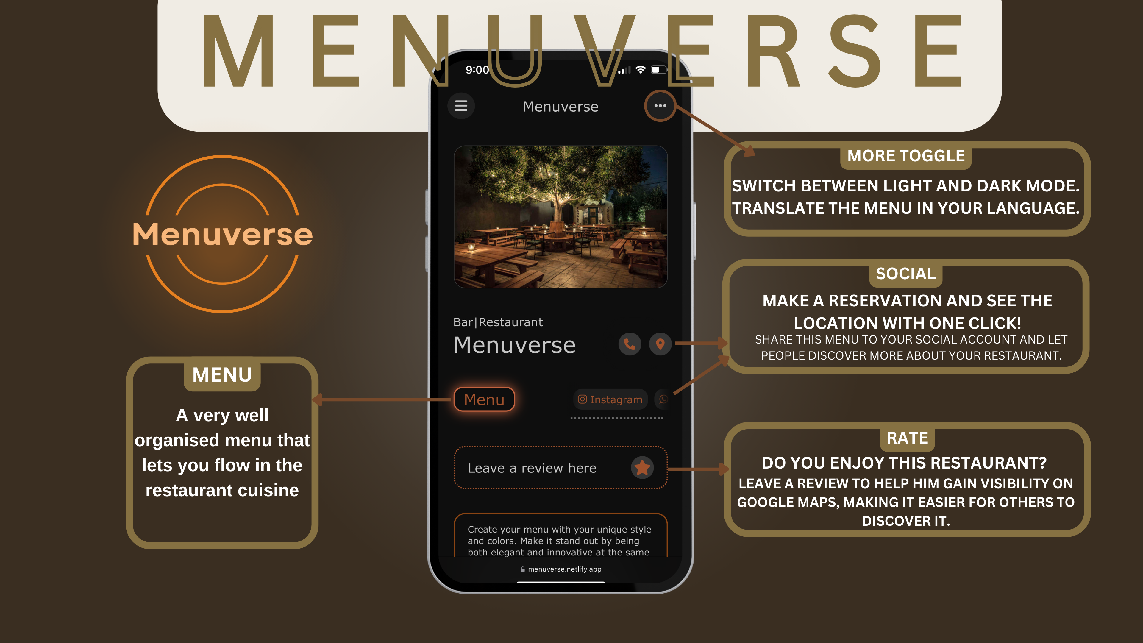 Menuverse screenshot 1
